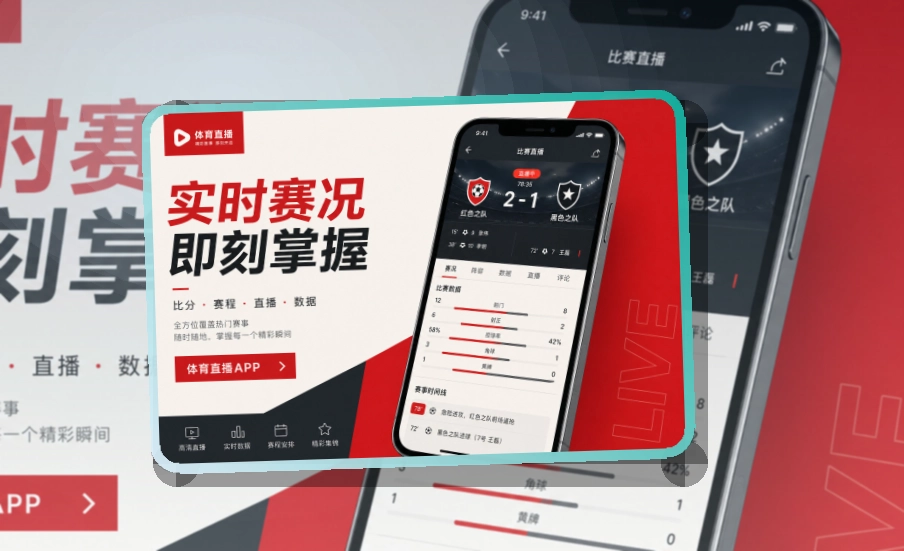 满冠体育 App亮点面板 页面展示